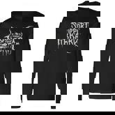 Death Gothic Print Support Your Local Library Style Lovers Long Sleeve T-Shirt