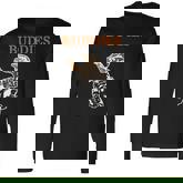 Father Son Matching Riding Buddies Dirt Bike Dad Motocross Long Sleeve T-Shirt
