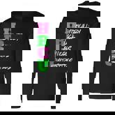 Hbcu Pink And Green Historically Black College University Long Sleeve T-Shirt