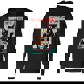 Ramen Cat Retro – Japanese Noodles Anime Kawaii Black Cat Long Sleeve T-Shirt
