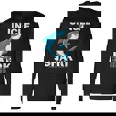 Uncle Shark Fathers Day Idea For Uncle Long Sleeve T-Shirt