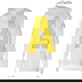 Letter A Chipmunk Group Matching Halloween Costume Long Sleeve T-Shirt