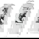 Can I Pet Dat Dawg Bear Meme Dog Long Sleeve T-Shirt