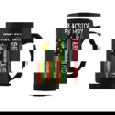 Black History Is American History Afro African American Flag Coffee Mug