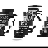 Dinosaurs Didn't Learn Chemistry Science Teacher Coffee Mug