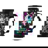 Flossing Unicorn 4 Year Old 4Th Birthday Girl Unicorn Party Coffee Mug