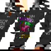 Its Mardi Gras Yall With Flamingo For New Orleans Carnival Women Hoodie