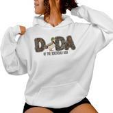 Dada Of The Birthday Boy One Lucky Duck 1St Birthday Party Women Hoodie