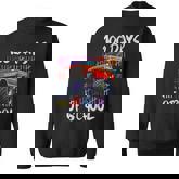 100 Days Of School Monster Truck Boy Kid 100Th Day Of School Sweatshirt