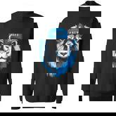 Blue Lions Salty Wearing Hat Salty Cool Lions Strong Lions Sweatshirt