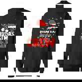 Christmas Crew Family Group Matching Christmas Pajama Party Sweatshirt