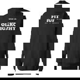 Fight Oligarchy Stand Against Corporate Greed Activist Sweatshirt
