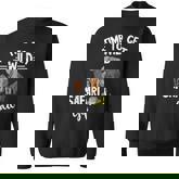 Safari Tour Guide Safari Animals Time To Get Wild Squad Sweatshirt