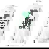 St Patrick Day I Love Irish Boys I Heart Irish Boys Sweatshirt