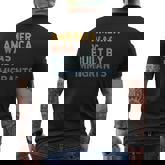 America Was Built By Immigrants Support Refugee Rights Men's T-shirt Back Print
