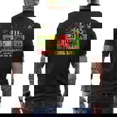 Black Prime Element Black History Month Periodic Table Men's T-shirt Back Print