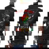 Black History Breaking Every Chain African American Pride Men's T-shirt Back Print