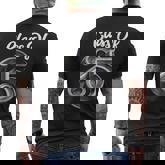 Class Of 2025 Graduation Senior High School College Men's T-shirt Back Print