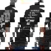 Dear World We're Sorry Men's T-shirt Back Print