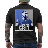 Detroits Aidans Hutchinson Grits Men's T-shirt Back Print