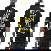 My Favorite Softball Player Calls Me Gaga Softball Gaga Men's T-shirt Back Print