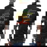 Hbcu Black History Month I'm Rooting For Every Hbcu Educated Men's T-shirt Back Print