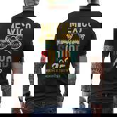 Mexico 2025 Squad Tropical Beach Family Vacation Matching Men's T-shirt Back Print