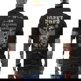 Team Boedeker Family Name Lifetime Member Men's Back Print T-Shirt