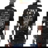 Team Casali Lifetime Member Casali Name Men's Back Print T-Shirt