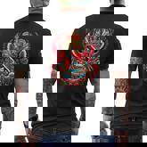 Trinidad & Tobago Clothing Trinidad Souvenir Trinidad Flag Men's Back Print T-Shirt