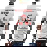 Make Christmas Great Again Xmas Trump Pajamas Ugly Men's T-shirt Back Print