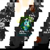 Cute Go Planet Its Your Earth Day 2025 Teacher Boys Girls Women Sweatshirt