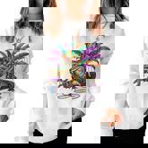 Mardigator Alligator Carnival Costume Mardi Gras Women Sweatshirt