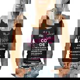 The Grandma Code Grammy Nana Grandma Grandmother Rules 'S Classic Fit Black Short Sleeve Cotton Blend Small Women Tank Top