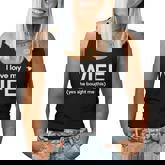 I Love My Wife Yes She Bought Me This Women Tank Top