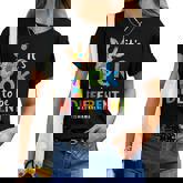 Its Ok To Be Different Autism Awareness Giraffe Autistic Women T-shirt