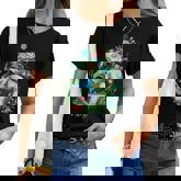 Mother Earth Hugging Planet Cool Earth Day Save Our Planet Women T-shirt