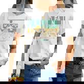 Denali National Park Mountains Nature Retro Sunset Vintage Women T-shirt