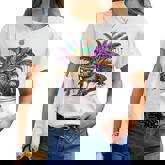 Mardigator Alligator Carnival Costume Mardi Gras Women T-shirt