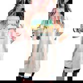 Denali National Park Mountains Nature Retro Sunset Vintage Women's Oversized Comfort T-shirt