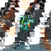 Earth Day Is Every Day Sea Turtle Animal Saving Earth Women's Oversized Comfort T-Shirt