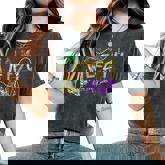 La Weezy Ana Mardi Gras Louisiana Fat Tuesday Men Women's Oversized Comfort T-Shirt