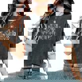 Vintage Anti-Trump Floral Feminist President Women's Oversized Comfort T-Shirt