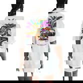 Mardigator Alligator Carnival Costume Mardi Gras Women's Oversized Comfort T-Shirt Back Print