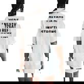 I Never Have To Repeat Instructions Teacher White Lie Party Women's Oversized Comfort T-Shirt Back Print