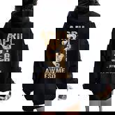 April 57Th Birthday 1968 Awesome Teddy Bear Women Oversized Hoodie Back Print