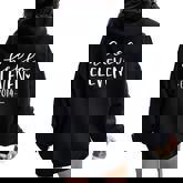 Hello Eleven Est 2014 11Th Birthday Girl 11-Year-Old Women Oversized Hoodie Back Print