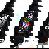 I Wear Blue For My Niece Autism Awareness Day Aunt Uncle Women Oversized Hoodie Back Print