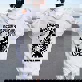 Fun Earth Day Mother's Day Respect The Earth And Your Mother Women Oversized Hoodie Back Print