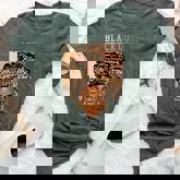 Black Queen Magic Black History Month Afro Hair Melanin Girl Bella Canvas T-shirt